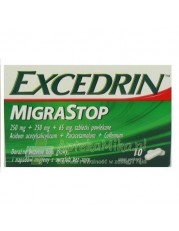 Excedrin MigraStop 0,25g+0,25g+0,065g - 10 tabletek - zoom