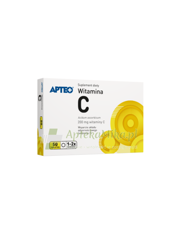 Witamina C 200mg APTEO - 50 tabletek