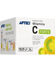 Witamina C FORTE 1000 mg APTEO - 10 opakowań x 15 kapsułek - miniaturka zdjęcia produktu