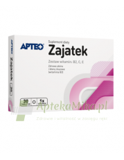 Zajatek APTEO witamina B2 + C + E - 30 tabletek - zoom