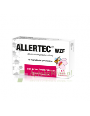 Allertec WZF 10 mg - 10 tabletek - zoom