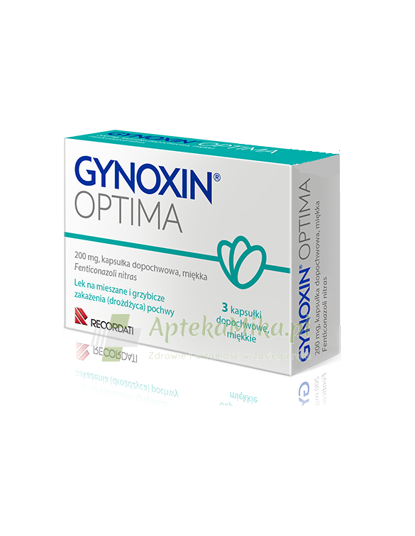 Gynoxin Optima - 3 kapsułki dopochwowe