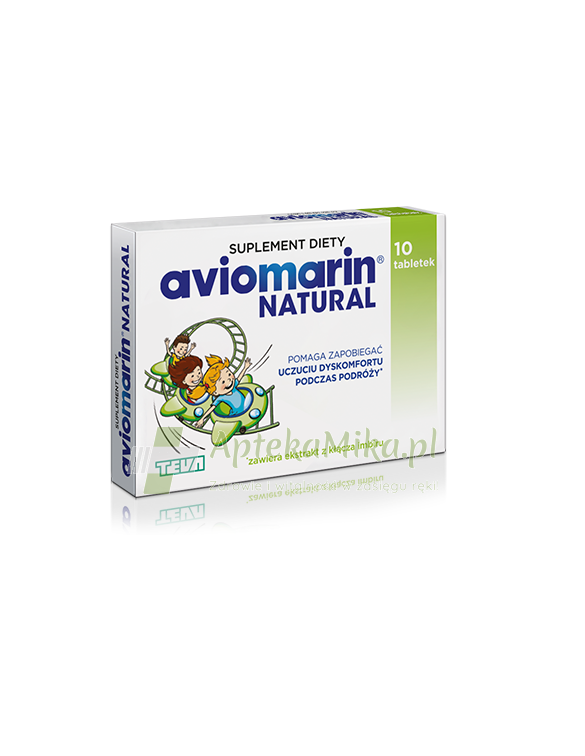 Aviomarin Natural - 10 tabletek