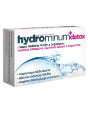Hydrominum + detox - 30 tabletek
