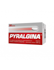 Pyralgina 500 mg - 50 tabletek - miniaturka zdjęcia produktu