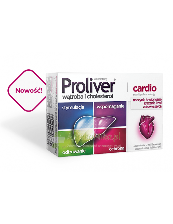 Proliver cardio - 30 tabletek