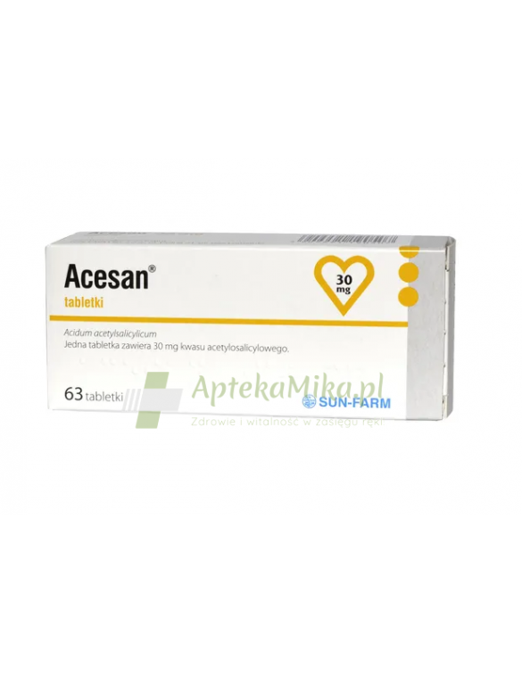 Acesan 30 mg - 63 tabletek
