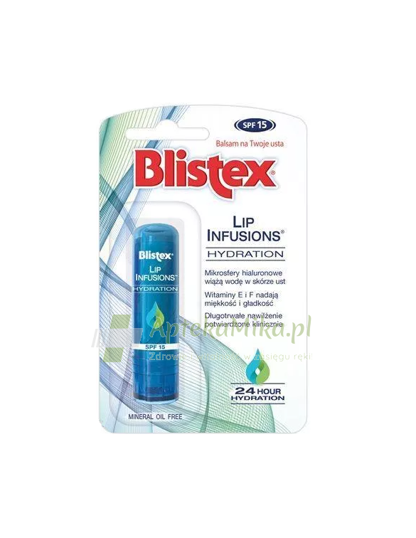 BLISTEX Balsam do ust Hydration w sztyfcie - 3,7 g